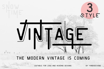 Vintage Modern Fonts