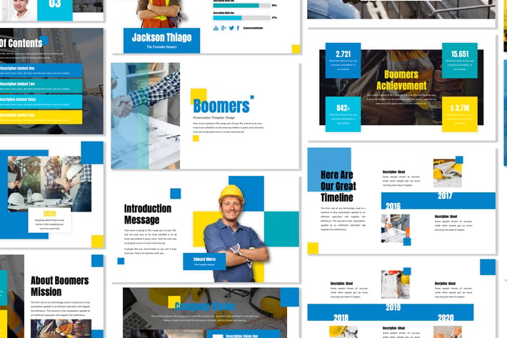 Boomers - Business Template Prensentation