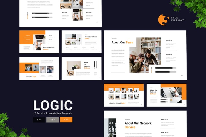 Logic - IT Service Presentation Template