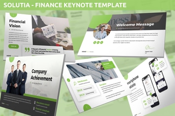 Solutia - Finance Keynote Template