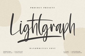 Lightgraph Handwritten Script