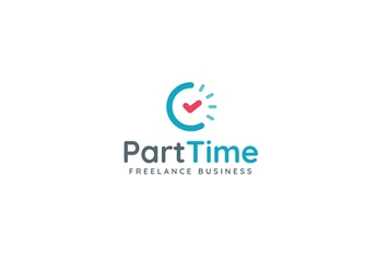 Part Time Logo Template