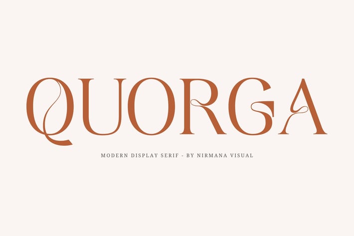 Quorga - Aesthetic Serif