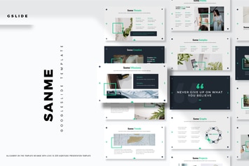 Sanme - Google Slides Template