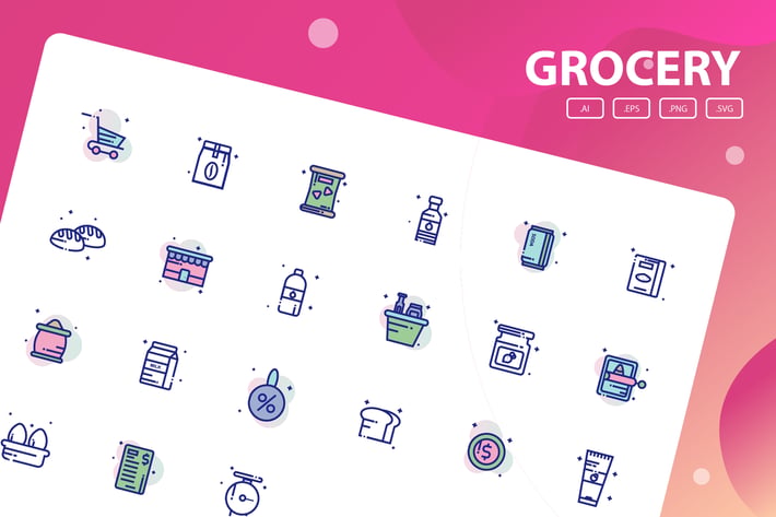 Grocery Icon Pack