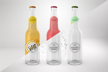Crown Cork Bottle Mock Up