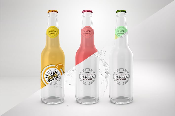 Crown Cork Bottle Mock Up