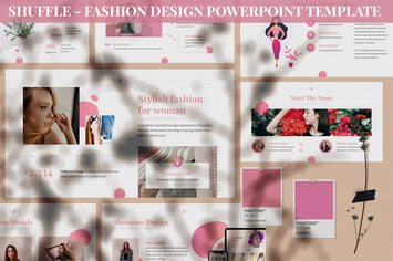 Shuffle - Fashion Design Powerpoint Template