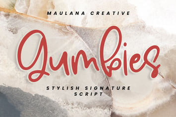 Gumbies Script Font