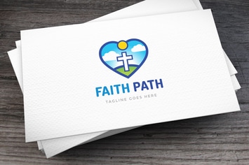 Faith Path Logo Template
