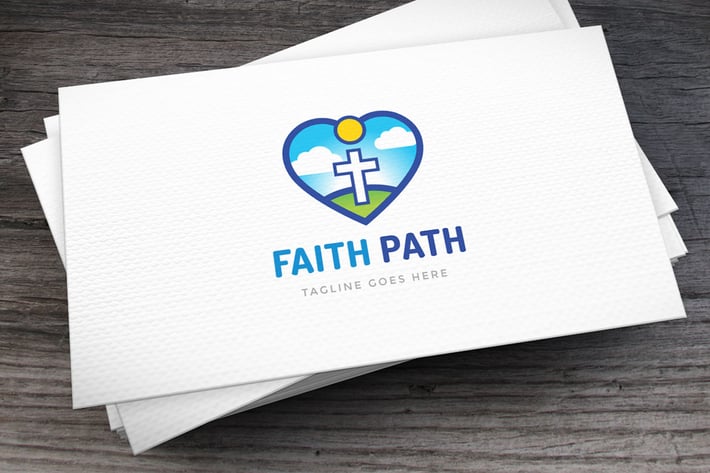 Faith Path Logo Template