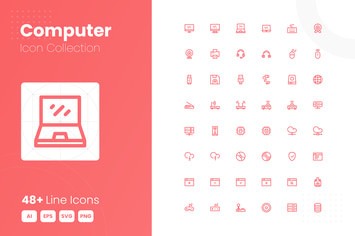48 Computer Icon Collection