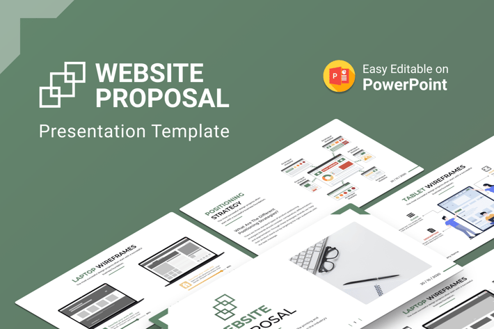 Website Proposal PowerPoint Presentation Template