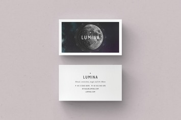 LUMINA Business Card Template
