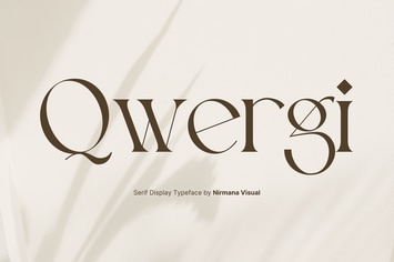 Qwergi - Logo Font