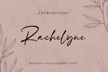 Rachelyne - Modern Calligraphy Font