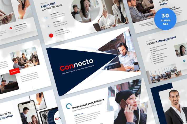Call Center and Customer Keynote Services Template