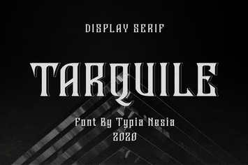 Tarquile - Game Display Font