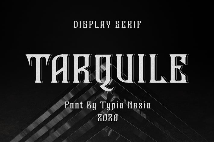 Tarquile - Game Display Font
