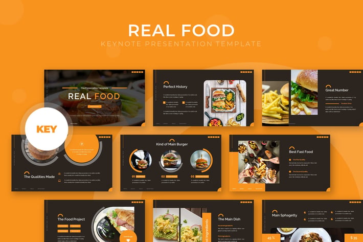 Real Food - Keynote Template
