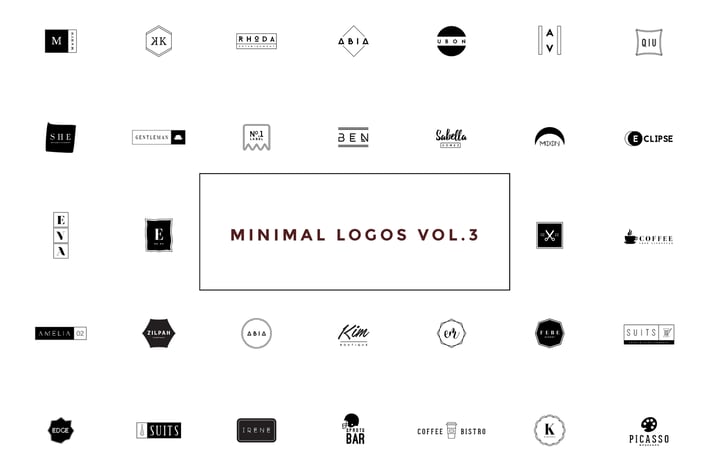 50 Minimal Logos Vol.3