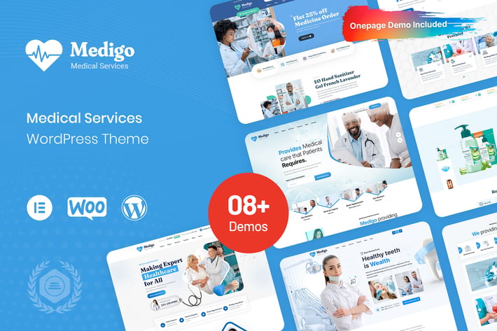 Medigo - Medical WordPress Theme