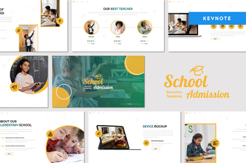 School Admission - Education Keynote Template