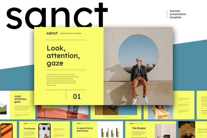 Sanct - Modern Keynote Template