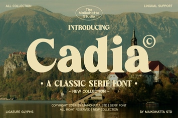 Cadia - Classic Serif Font