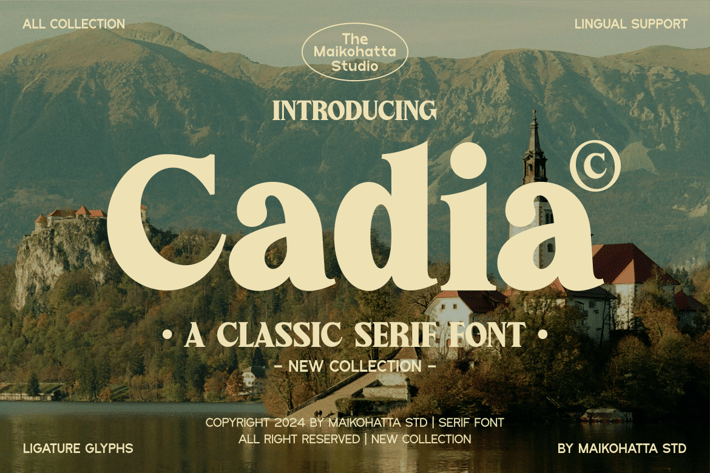 Cadia - Classic Serif Font