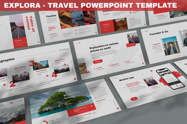 Explora - Travel Powerpoint Template