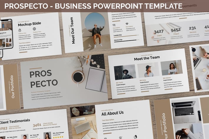 Prospecto - Business Powerpoint Template