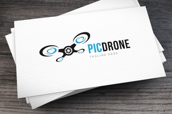 Capture Drone Logo Template