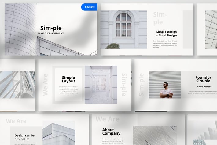 Sim-ple Presentation Template Keynote