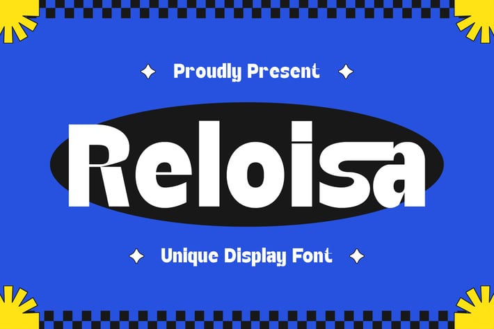 Reloisa - Unique Display Font