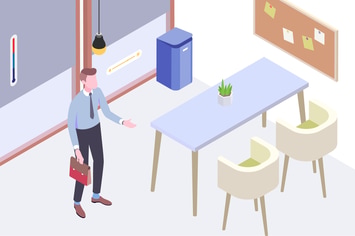 Smart Things for Smart Home Isometric Illustration
