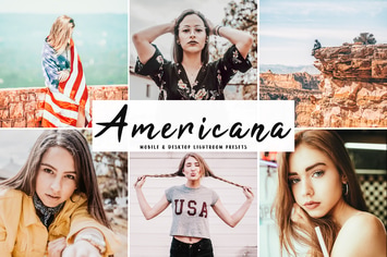 Americana Mobile & Desktop Lightroom Presets