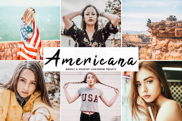 Americana Mobile & Desktop Lightroom Presets