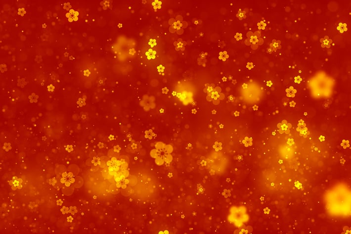 Spring Plum Blossom Background V3