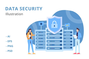 Data Security Illustration