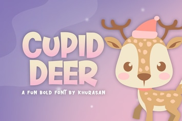 Cupid Deer Font