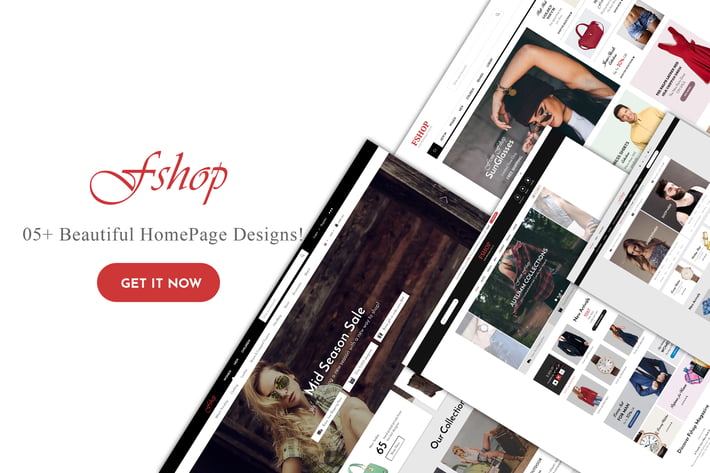 FShop - Fashion, Clothing eCommerce PSD Template