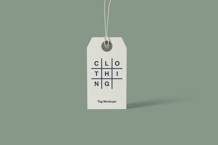 Clothing Tag Mockups