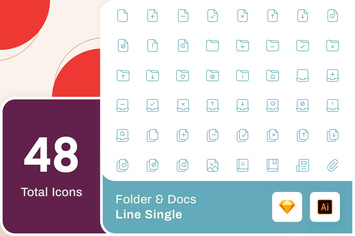 Line Senja - Folder & Docs 