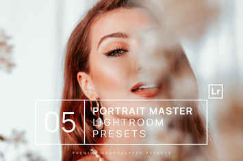 5 Portrait Master Ligtroom Presets + Mobile