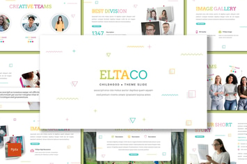 Eltaco - Childhood Powerpoint Template