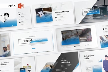 DIGITAL SERVICES - Powerpoint  V359