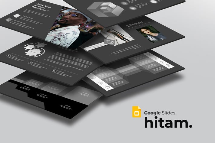 Hitam - Google Slides Template