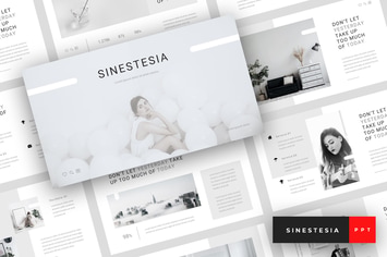 Sinestesia - Magazine PowerPoint Template