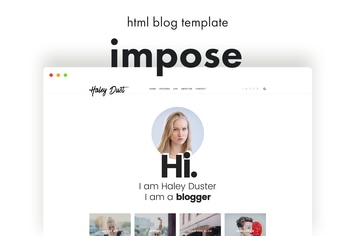 Impose - Blog Template